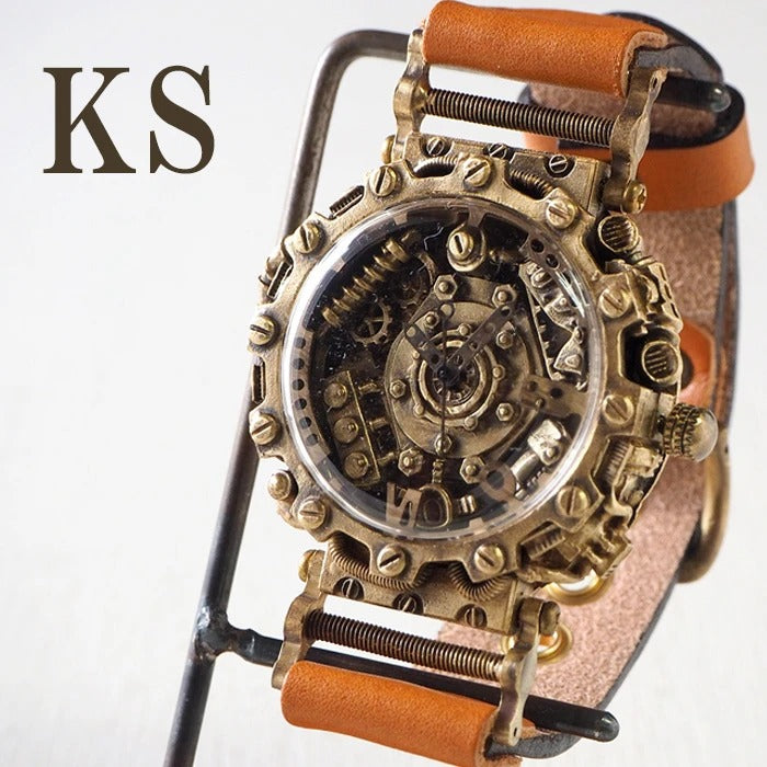 KS（ケーエス） JHA・日本手作り腕時計協会代表 時計作家 篠原康治さんの手作り腕時計