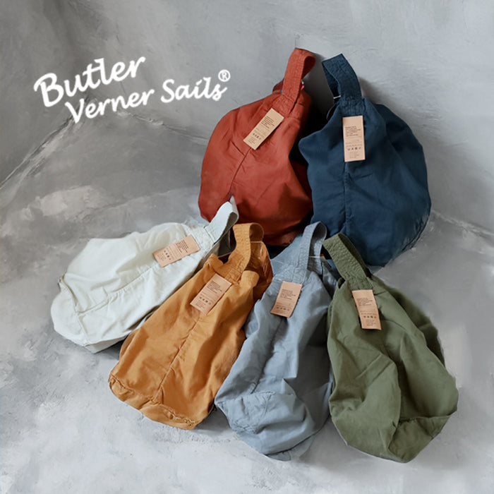 ＼軽い・やわらかい・たっぷり入る！／東京発・Butler Verner Sailsの「反応染めビッグワンショルダーバッグ」届きました！