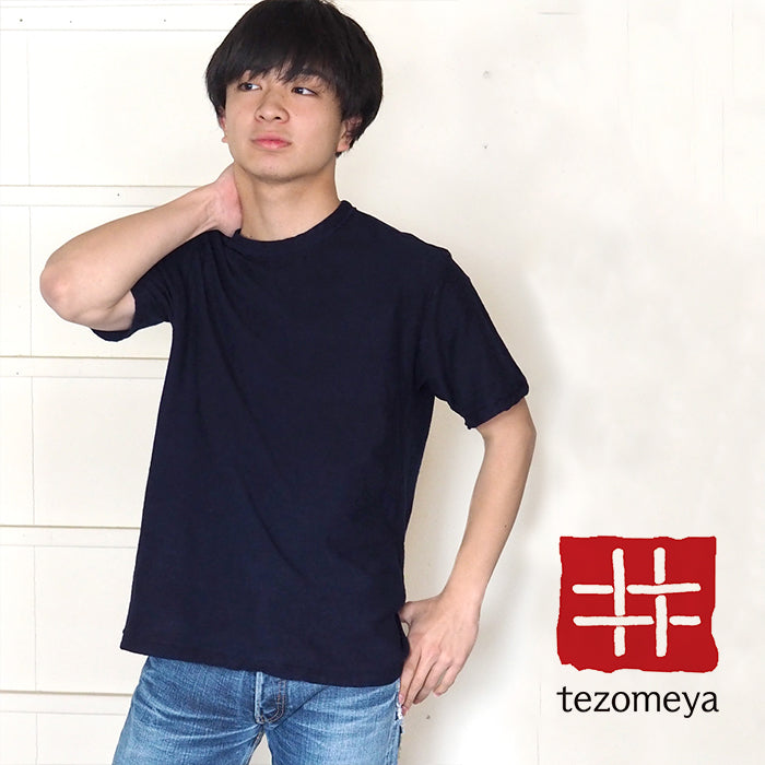 草木染め 京都 tezomeya 手染め屋 チュニック ワンピース 憲法黒色 草木染めの天然色工房 tezomeya オンラインストア