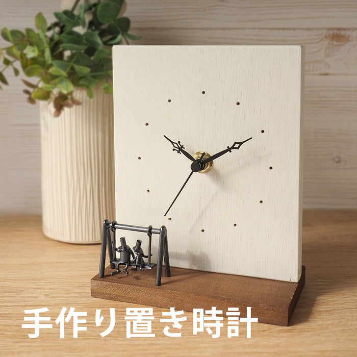 手作り置き時計