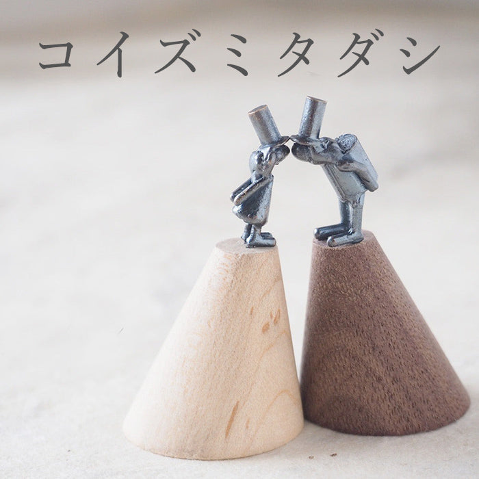 ブロンズ造形作家・コイズミタダシ リングスタンド・置き時計