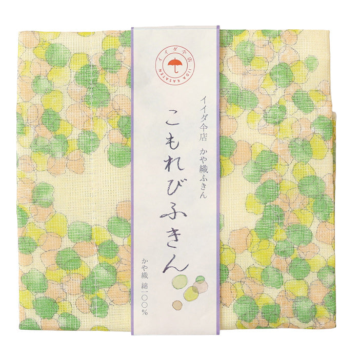 【4色・ラッピング無料】中川政七商店 イイダ傘店 かや織ふきん 綿100％ 40×30cm [1401-0412] 蚊帳ふきん 蚊帳生地 奈良 工芸 ブランド