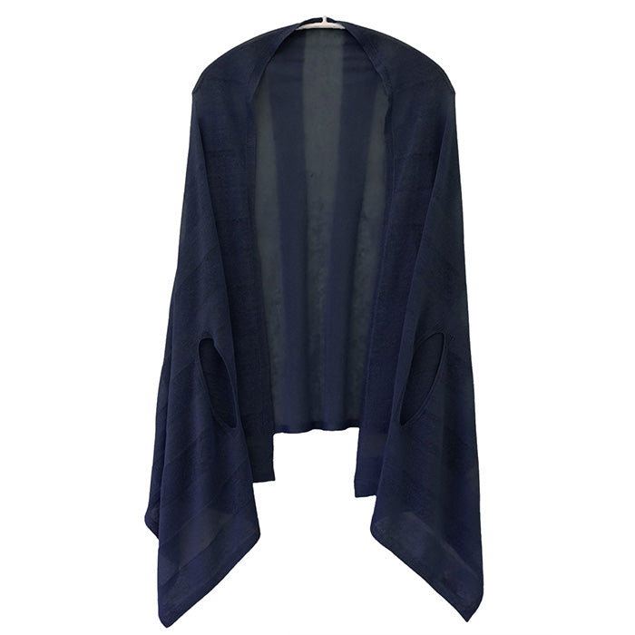 Niko BURBERRY BLUE LABEL ポンチョ ストール SAIFUKU(サイフク) mino(みの) nico ストールポンチョ 涼しい夏の麻