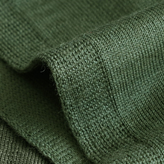 SAIFUKU mino nico Stole Poncho with Autumn Nuts, Merino Wool Jersey [183-05-05] 