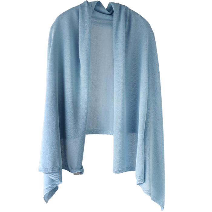 SAIFUKU mino nico Washable Washi Stole Poncho [192-02-05] Women's, Gosen City, Niigata Prefecture, Brand, Shoulder Wrap 
