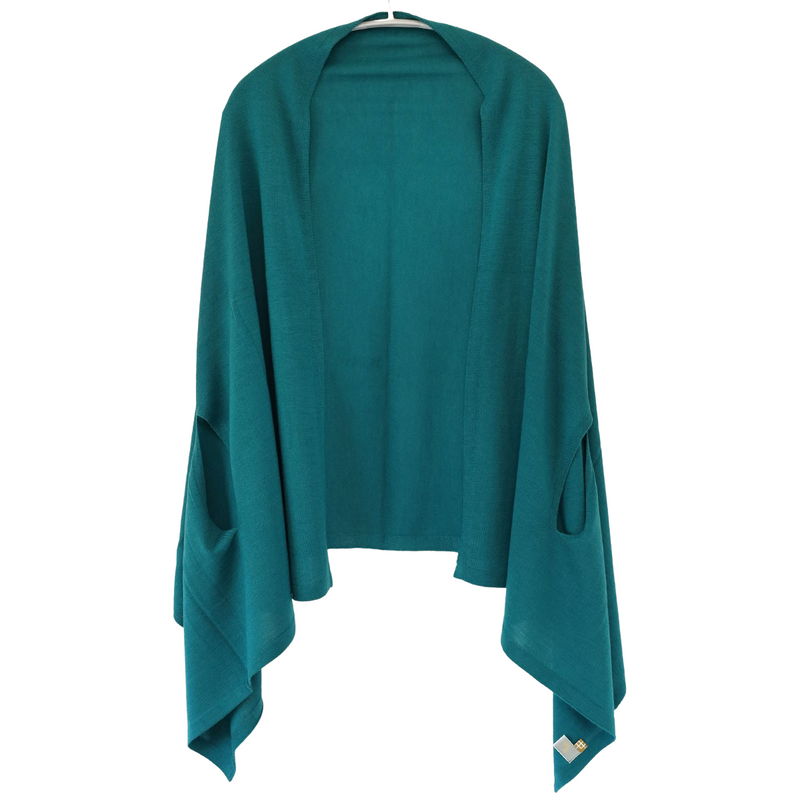 SAIFUKU(サイフク)mino(みの) nico ストールポンチョ 洗える天竺ウール レディース [193-07-05] 新潟県 五泉市 五泉ニット ブランド