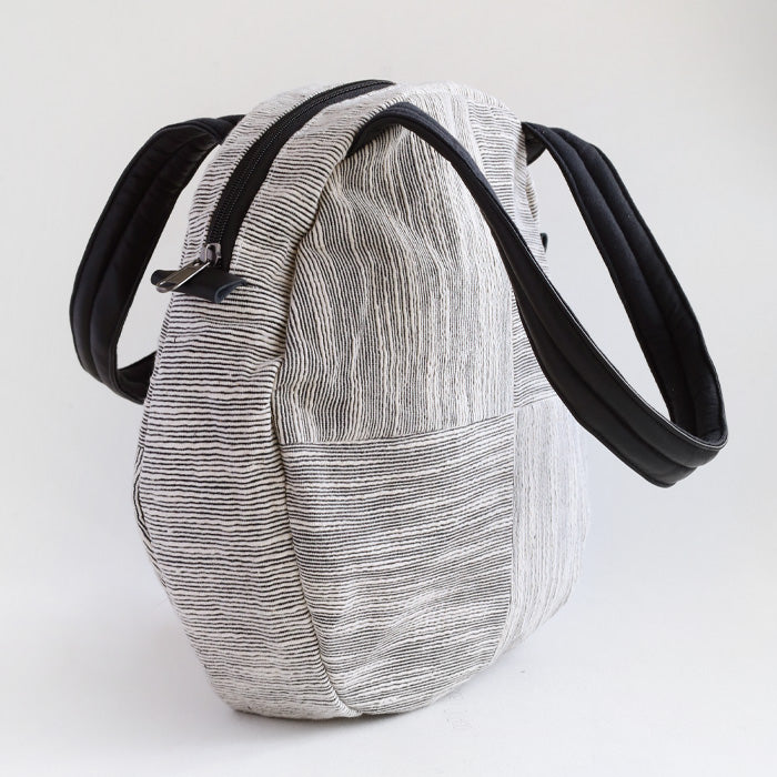 [2 colors] ENA KUAM Dot Round Cello Basket Tote Bag [23SKU001]