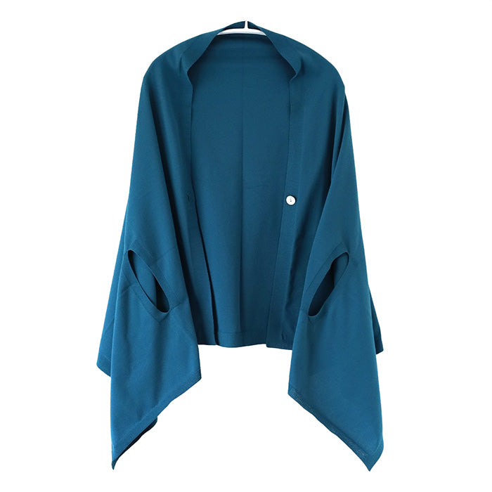 mino Nico UV Cut Stole Poncho Washable Stretch Material [221-01-05] Women's Cardigan UV Protection 