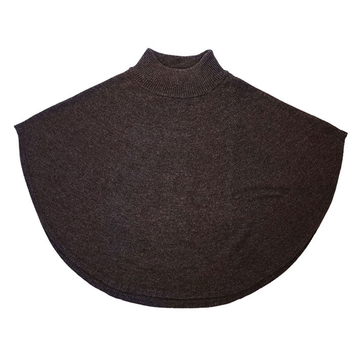 mino maru Poncho Cape Wool 100% Ladies Hand Washable [223-02-10] Niigata Prefecture Gosen City Gosen Knit Brand