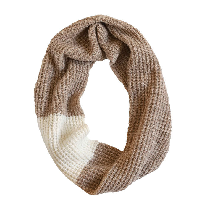mino tsutsu snood wool puffy ridge knit [224-03-03] Women's Men's Knit Scarf Stole
