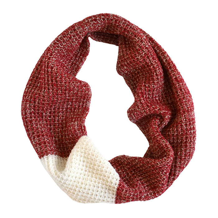 mino tsutsu snood wool puffy ridge knit [224-03-03] Women's Men's Knit Scarf Stole