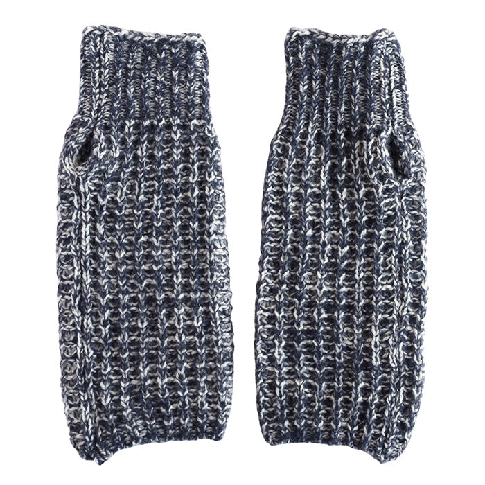 SAIFUKU(サイフク) mino(みの) kote アームウォーマー ウール ふくらみのある畦編み [224-03-07] レディース五泉ニット 新潟県 五泉市 ニット ブランド  ハンドウォーマー 指なし