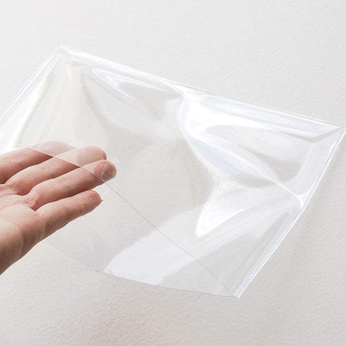 Kyoto Shogado Vinyl Case for Shuincho [23099] Large Size 12cm x 18cm Goshuincho Transparent Cover