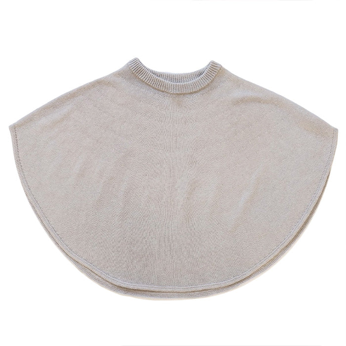 mino maru Poncho Cape Cotton Linen Women's Hand Washable [231-01-10] Niigata Prefecture Gosen City Gosen Knit Brand