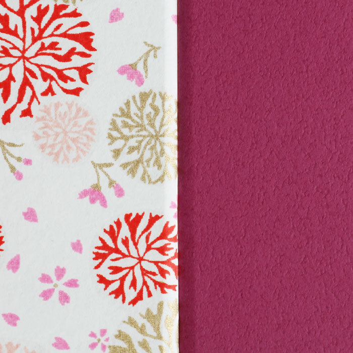 Kyoto Shogado Yuzen Shuincho goen P-1 [23131] Japanese pattern Goshuincho large size bellows type 