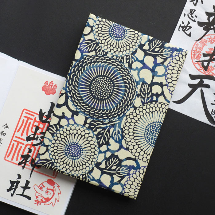 Kyoto Shogado Yuzen Shuin Book Goen BK-4 [23164] Japanese Pattern Goshuin Book Large Size Bellows Type 