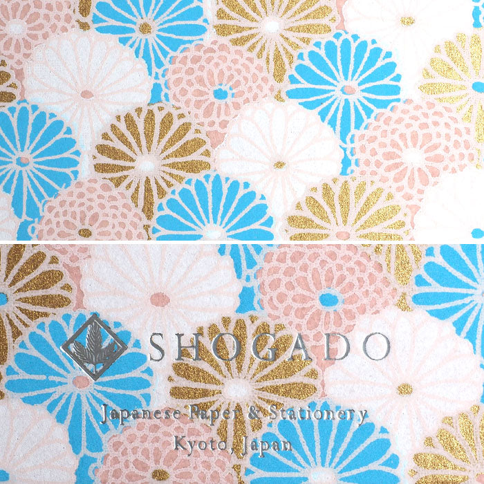 Kyoto Shogado Yuzen Shuin Book TONE3 [23259] Japanese Pattern Goshuin Book Large Size Bellows Type 