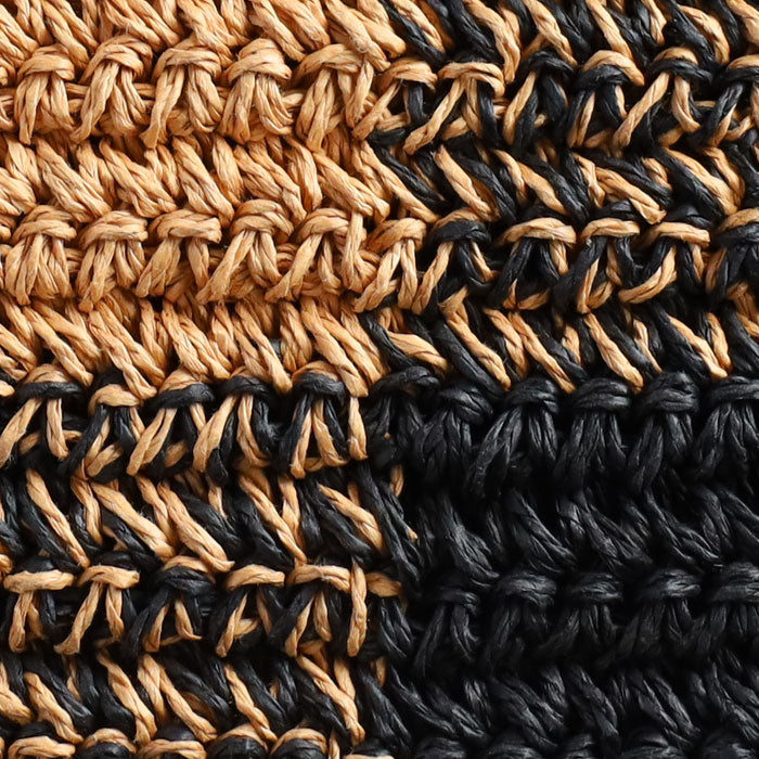 [2 colors] ENA KUAM Paper Yarn Basket Bag Block Check Tote [24SKU006] Women's Shoulder Bag, Handbag, A4, Spring/Summer