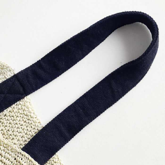 [3 colors] ENA KUAM Paper Yarn Basket Bag Cylinder Bag [24SKU007] Women's Tote Handbag Shoulder Bag Handmade 