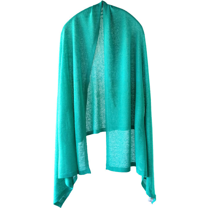 SAIFUKU mino nico stole poncho washable linen mountain ridges in the snow country of Niigata where the summer breeze blows through [252-01-05] Women's Gosen City, Niigata Prefecture Brand Shoulder strap 