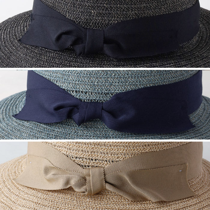 Okamoto Hats (Okamoto Hats) Cedar and Cypress Thinned Wood Casablanca Hats for Women [25SS-010] Hat Factory Brand, Shirahama Town, Wakayama Prefecture