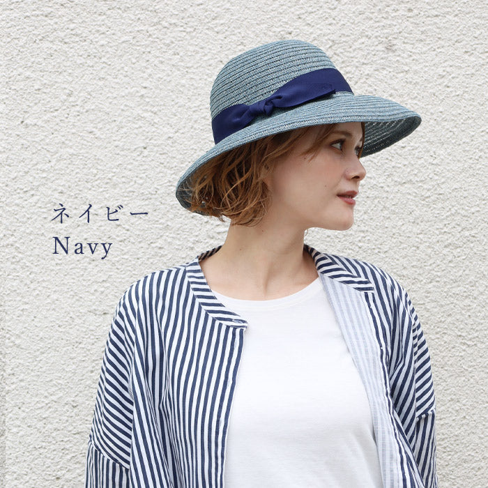 Okamoto Hats (Okamoto Hats) Cedar and Cypress Thinned Wood Casablanca Hats for Women [25SS-010] Hat Factory Brand, Shirahama Town, Wakayama Prefecture