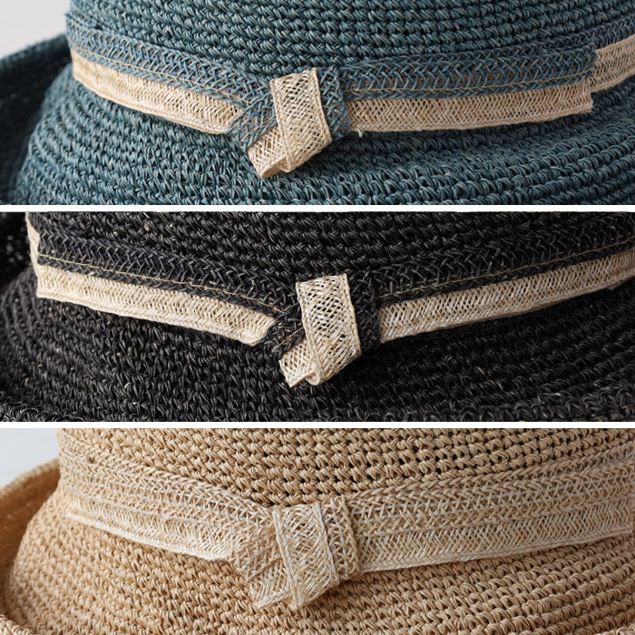Okamoto Hats (Okamoto Hats) Cedar and Cypress Thinned Wood Crochet Hats for Women [25SS-012] Hat Factory Brand, Shirahama Town, Wakayama Prefecture