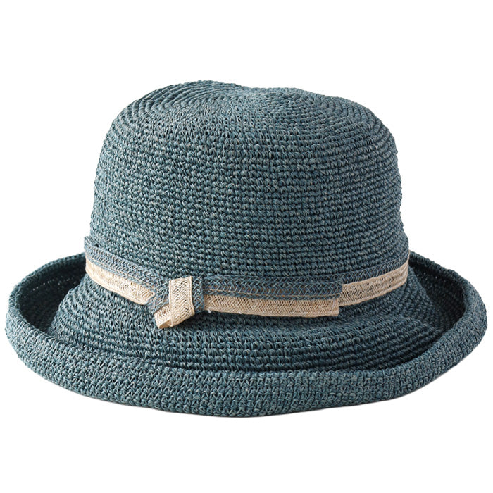 Okamoto Hats (Okamoto Hats) Cedar and Cypress Thinned Wood Crochet Hats for Women [25SS-012] Hat Factory Brand, Shirahama Town, Wakayama Prefecture