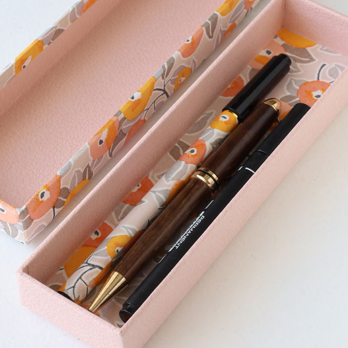 京都 尚雅堂 京友禅紙 ふでばこ 筆ペン セット chic2 [57055-57562] 和