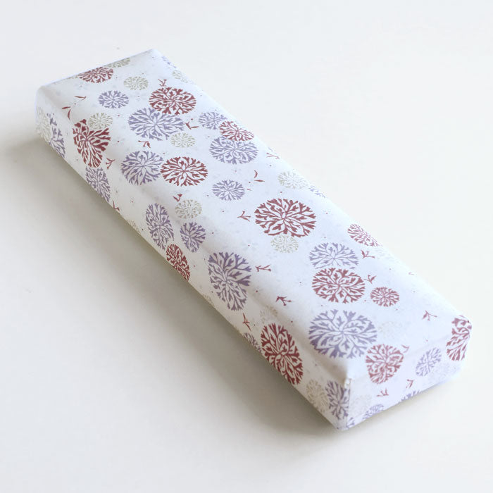 京都鬆堂京友禪紙筆盒和毛筆套裝 chic3 [57056-57563] 日式筆盒 時尚文具