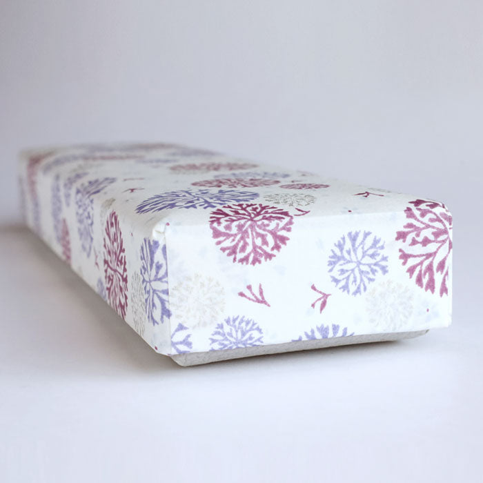 京都鬆堂京友禪紙筆盒和毛筆套裝 chic3 [57056-57563] 日式筆盒 時尚文具