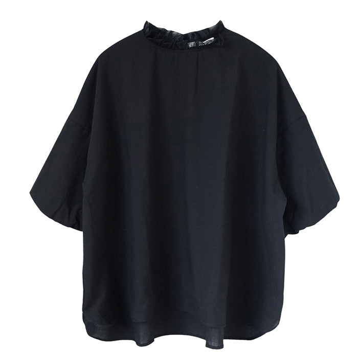 NARU FACTORY (Naru Factory) 60 Fluffy Lawn Rijeka Blouse, Women's, Free Size [629915BE] Minamide Meriyasu Tops, Factory Brand 