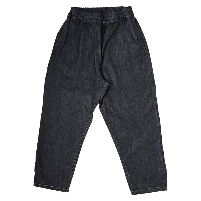 [4 colors] NARU FACTORY 8oz Uneven Denim Cozy Pants 100% Cotton Women's [637120] Minamide Meriyasu Bottoms Factory Brand