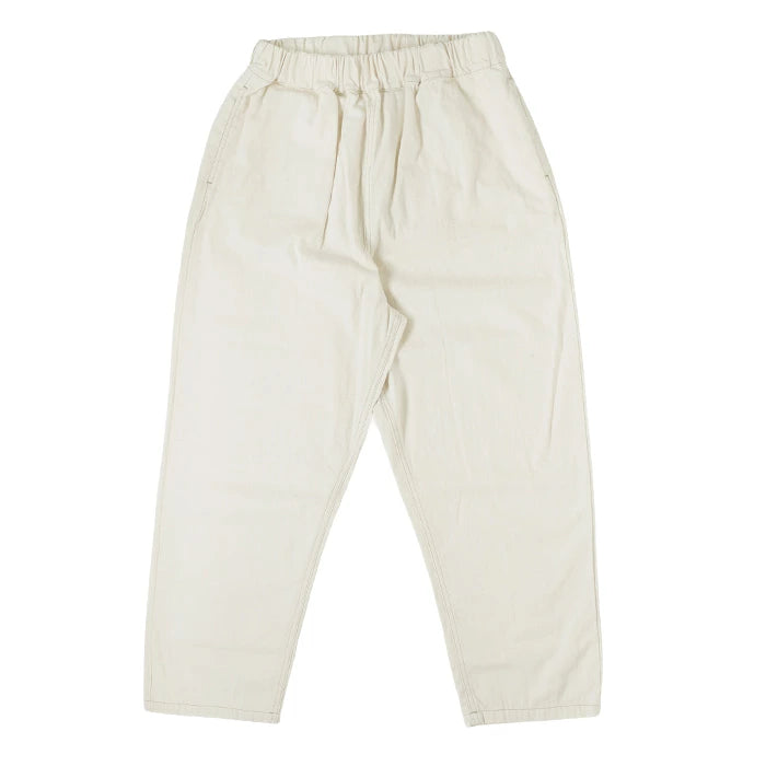 [4 colors] NARU FACTORY 8oz Uneven Denim Cozy Pants 100% Cotton Women's [637120] Minamide Meriyasu Bottoms Factory Brand