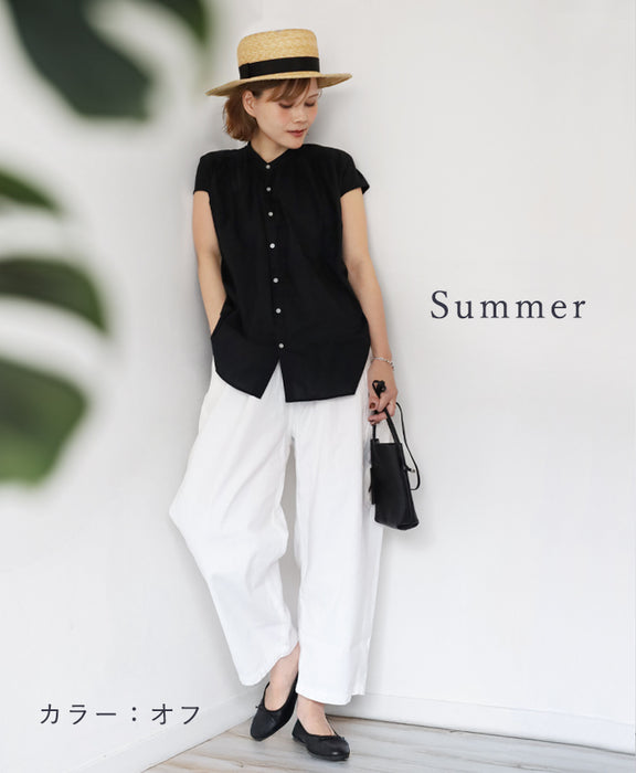 NARU FACTORY 8oz Irregular Denim Tall Pants, 100% Cotton, Women's [641800BE] Minamide Meriyasu Pants, Factory Brand 