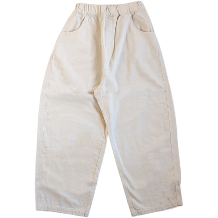 NARU FACTORY 8oz Irregular Denim Tall Pants, 100% Cotton, Women's [641800BE] Minamide Meriyasu Pants, Factory Brand 