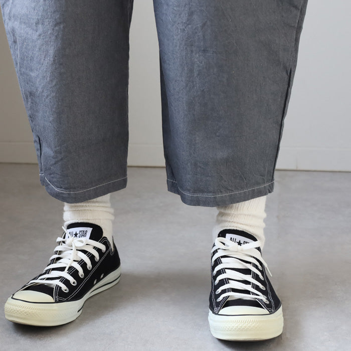 NARU FACTORY(ナル ファクトリー) 8oz ムラデニム エッグパンツ コットン100% レディース [647125] 南出メリヤス ボトムス ファクトリーブランド