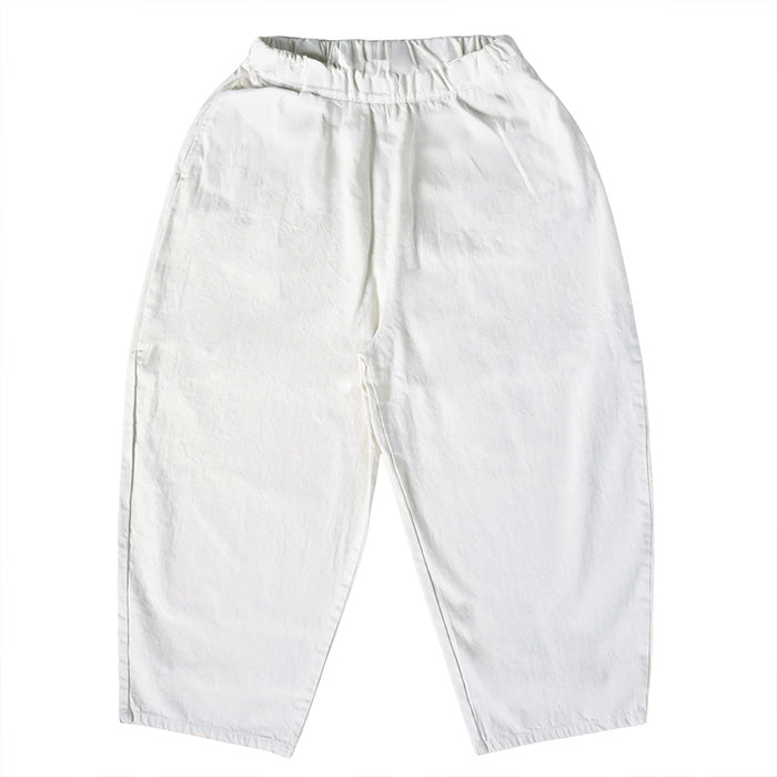 NARU FACTORY(ナル ファクトリー) 8oz ムラデニム エッグパンツ コットン100% レディース [647125] 南出メリヤス ボトムス ファクトリーブランド