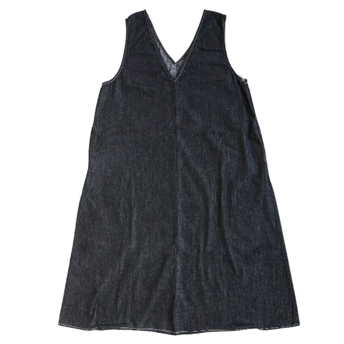 NARU FACTORY(ナル ファクトリー) 8oz ムラデニム ジャンパースカート コットン100% レディース [649805] 南出メリヤス ワンピース ファクトリーブランド