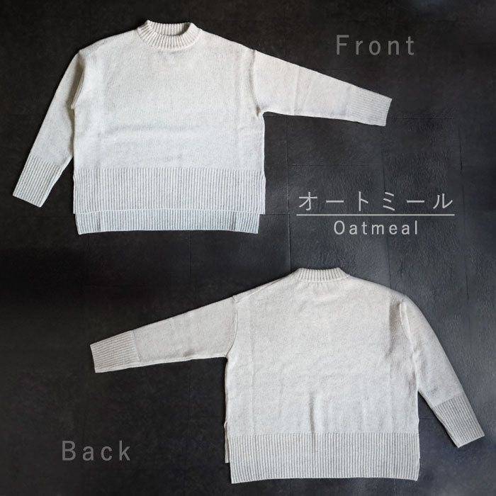 NARU FACTORY Tasmanian Lamb Komodo Knit Women's One Size Fits All [650600] Minamide Meriyasu Sweater Factory Brand 