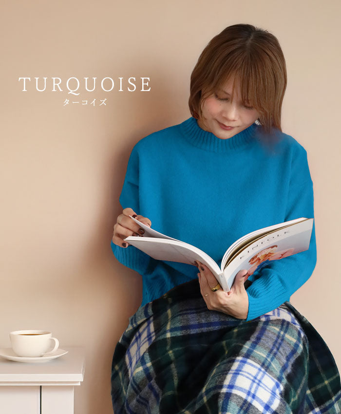 NARU FACTORY Tasmanian Lamb Komodo Knit Women's One Size Fits All [650600] Minamide Meriyasu Sweater Factory Brand 