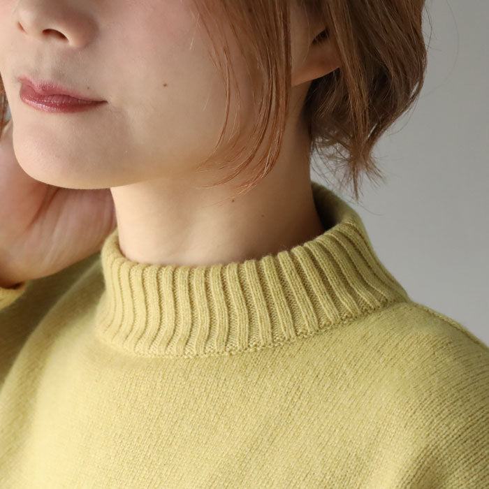 NARU FACTORY Tasmanian Lamb Komodo Knit Women's One Size Fits All [650600] Minamide Meriyasu Sweater Factory Brand 