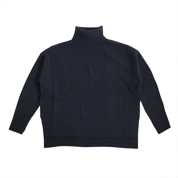 NARU FACTORY Tasmanian Lamb Comodo Knit Turtleneck Women's Free Size [650601] Minamide Knitwear Sweater Factory Brand