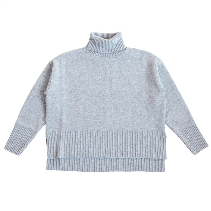 NARU FACTORY Tasmanian Lamb Comodo Knit Turtleneck Women's Free Size [650601] Minamide Knitwear Sweater Factory Brand