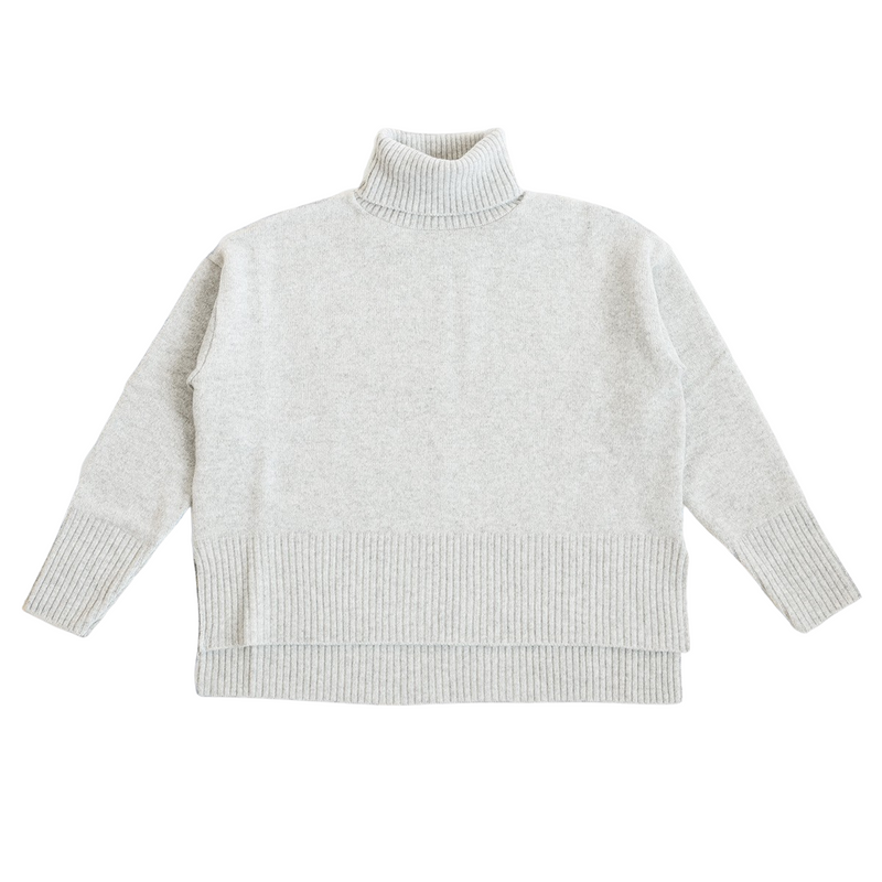 NARU FACTORY Tasmanian Lamb Comodo Knit Turtleneck Women's Free Size [650601] Minamide Knitwear Sweater Factory Brand