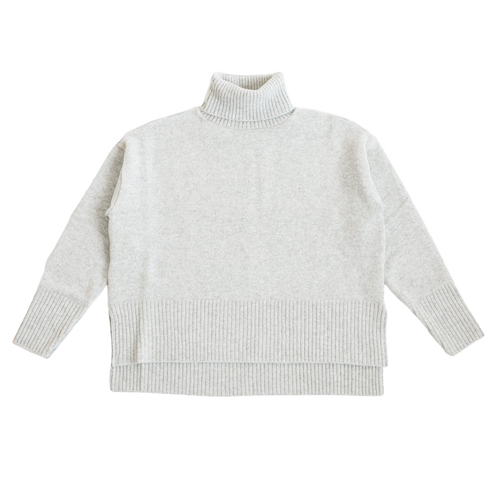 NARU FACTORY Tasmanian Lamb Comodo Knit Turtleneck Women's Free Size [650601] Minamide Knitwear Sweater Factory Brand