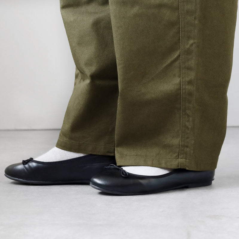 [3 Colors] NARU FACTORY Katsuragi New Sericite Noppo Pants 100% Cotton [660800BF]