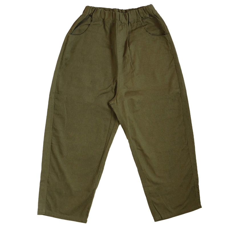 [3 Colors] NARU FACTORY Katsuragi New Sericite Noppo Pants 100% Cotton [660800BF]