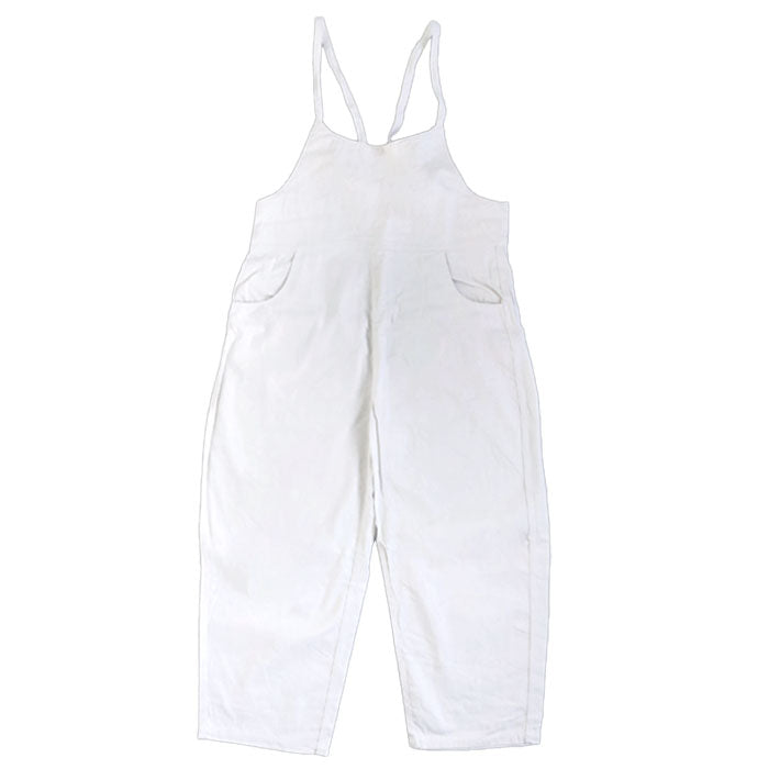 NARU FACTORY(ナル ファクトリー) 8oz ムラデニム ノッポサロペット コットン100% レディース [661800] 南出メリヤス ボトムス ファクトリーブランド