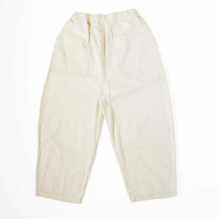 [4 Colors] NARU FACTORY 8oz Uneven Denim Craft Pants 100% Cotton Women's [662805] Minamide Meriyasu Bottoms Factory Brand